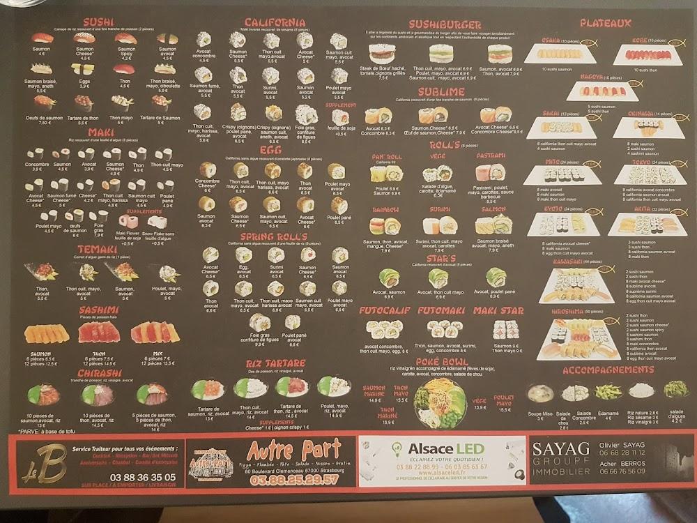 Restaurant Le B - Menu Image 3